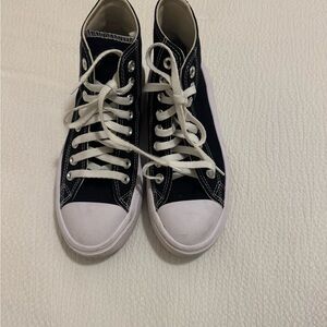 Converse Black and White High-Tops